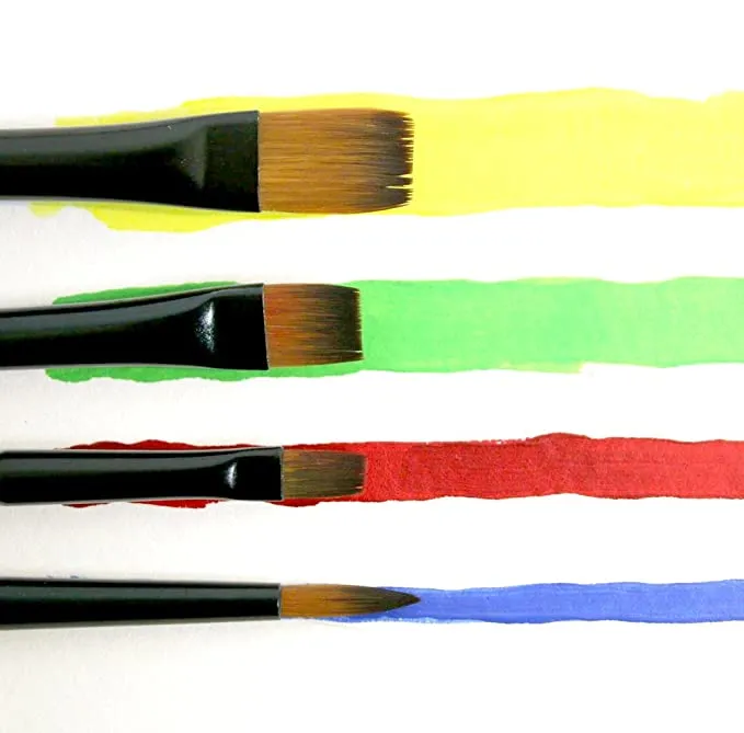 Mont Marte Gallery Series Brush Set Acrylic (4 Pcs) - BMHS0014