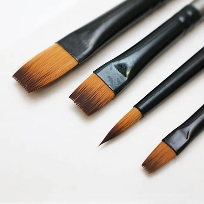 Mont Marte Gallery Series Brush Set Acrylic (4 Pcs) - BMHS0014