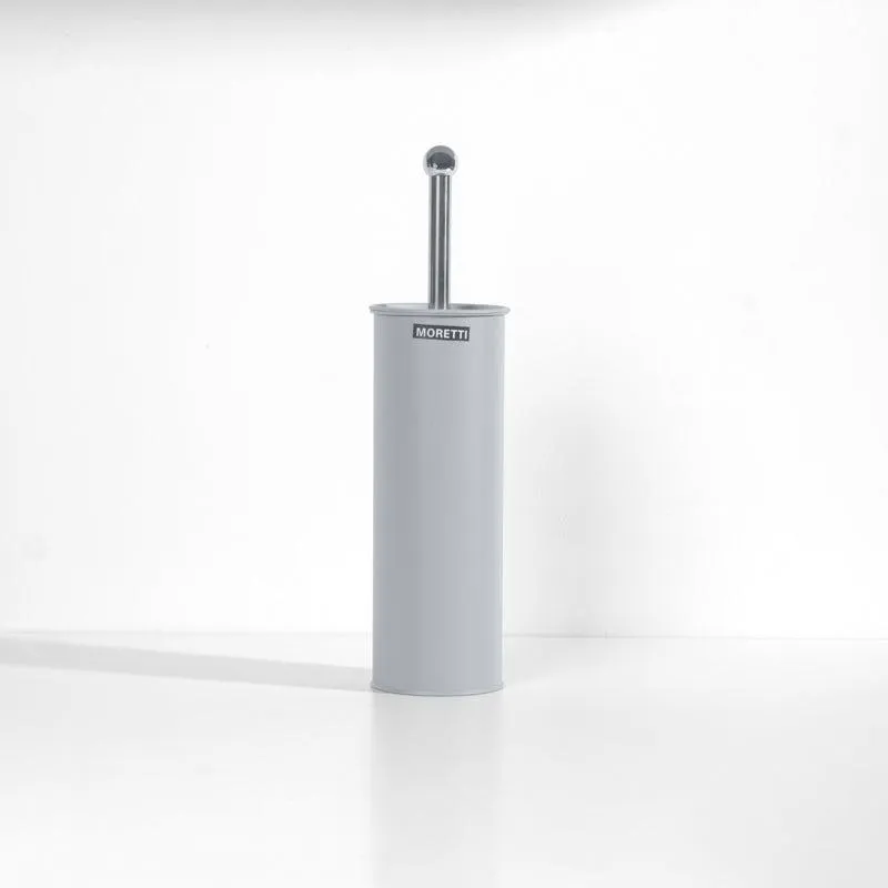 Moretti Matt Finish Toilet Brush - Light Grey