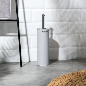 Moretti Matt Finish Toilet Brush - Light Grey