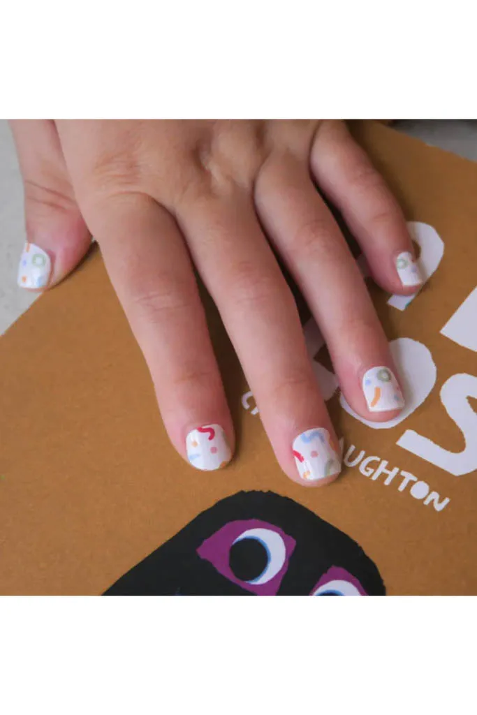 Nail Stickers - Fun Squiggles (Petite)