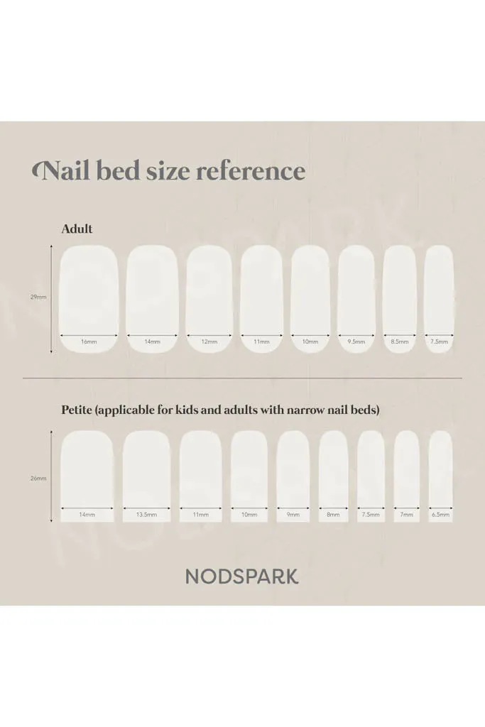 Nail Stickers - Jolly Beans (Petite)