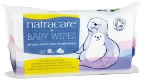 NATRACARE - Organic Cotton Baby Wipes - 50 Wipes