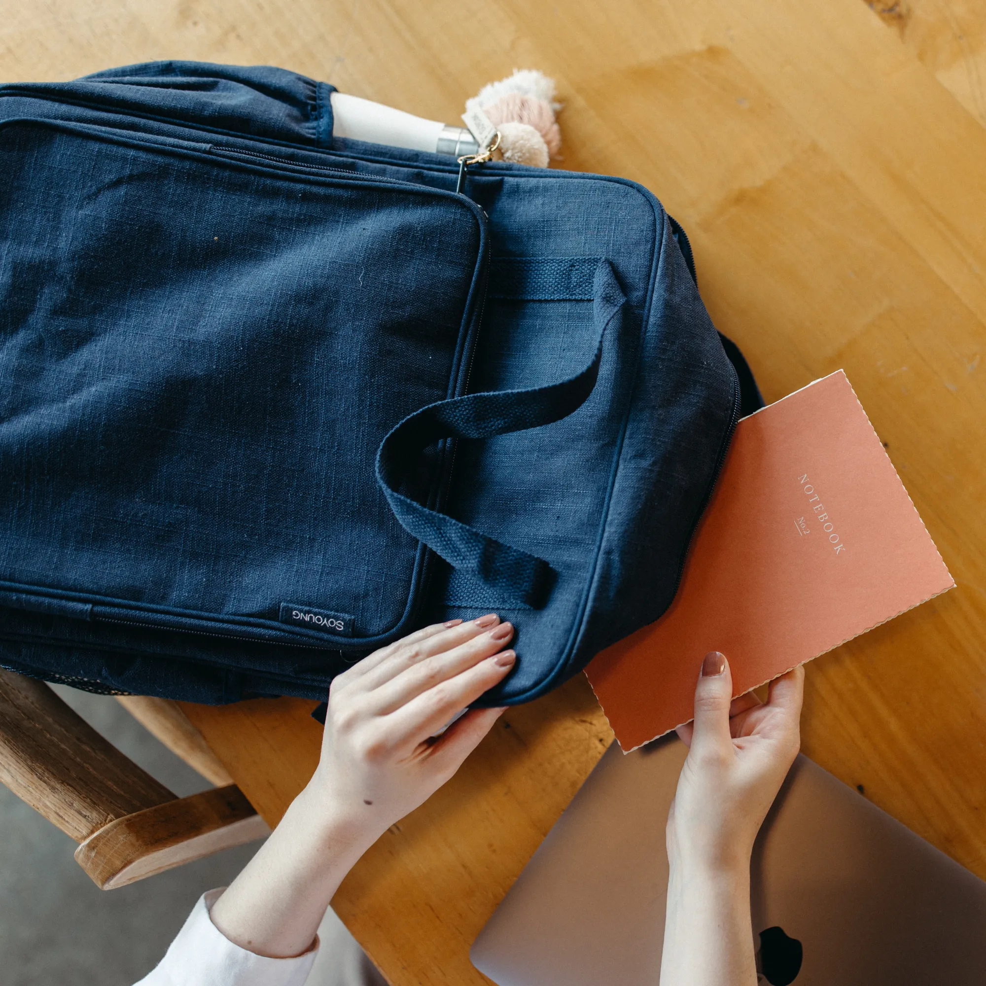 Navy All-Day Backpack