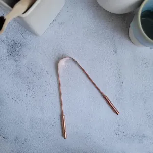 New Living Copper Tongue Scraper