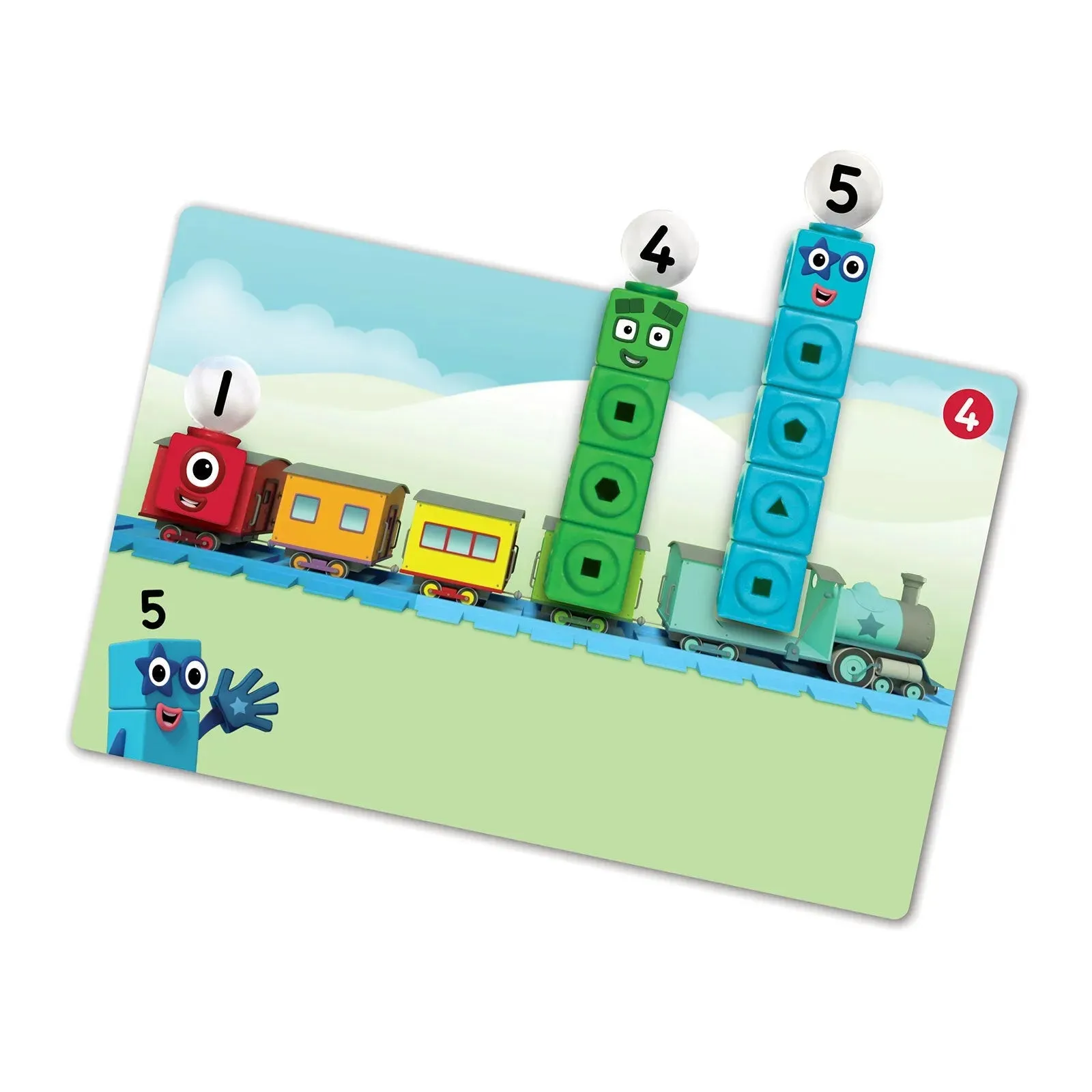 Numberblocks Mathlink Cubes Numberblocks 1-10 Set