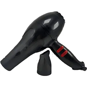 NV-6130 1200 Watts Foldable Hair Dryer 3 Heat Settings including Cool Shot button; Heat Balance Technology (Black & RED Pack Of 1)