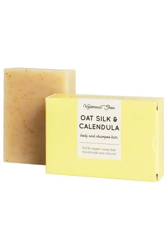 Oat silk & calendula body and shampoo bar