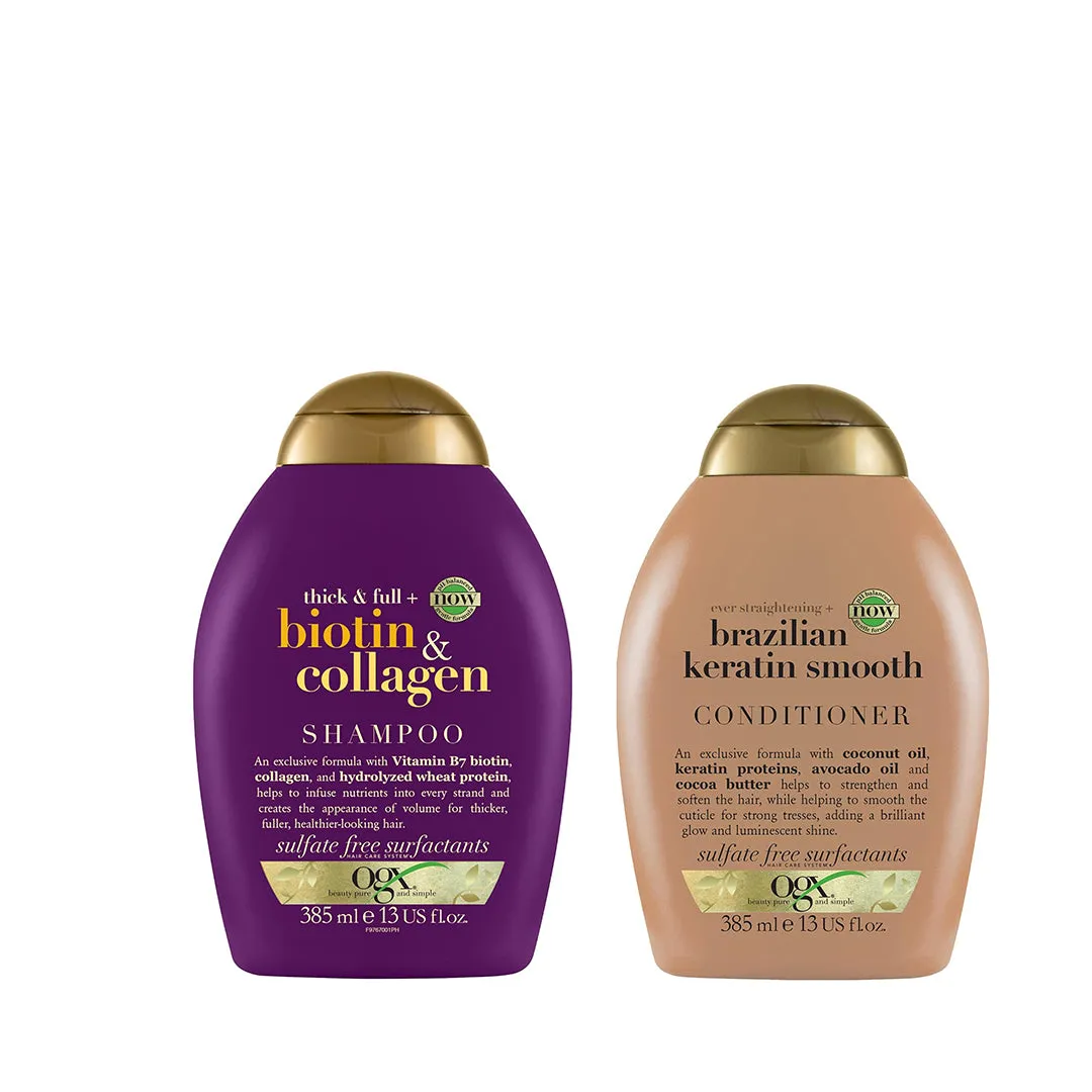 OGX, Conditioner 385Ml   Ogx biotin collagen shampoo 385ml