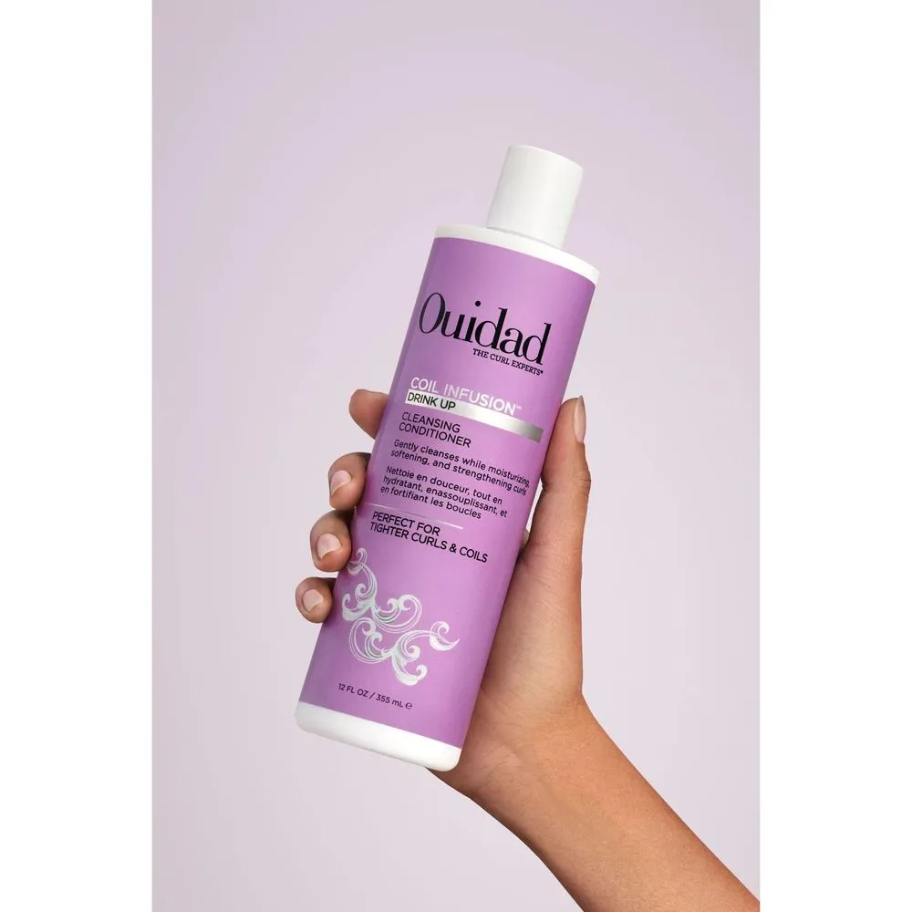 Ouidad Coil Infusion Drink Up Cleansing Conditioner Co-Wash