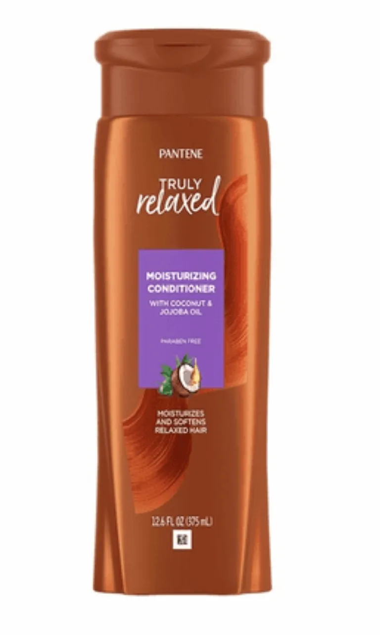 PANTENE® - TRULY RELAXED MOISTURIZING HAIR SHAMPOO/CONDITIONER  12.6OZ