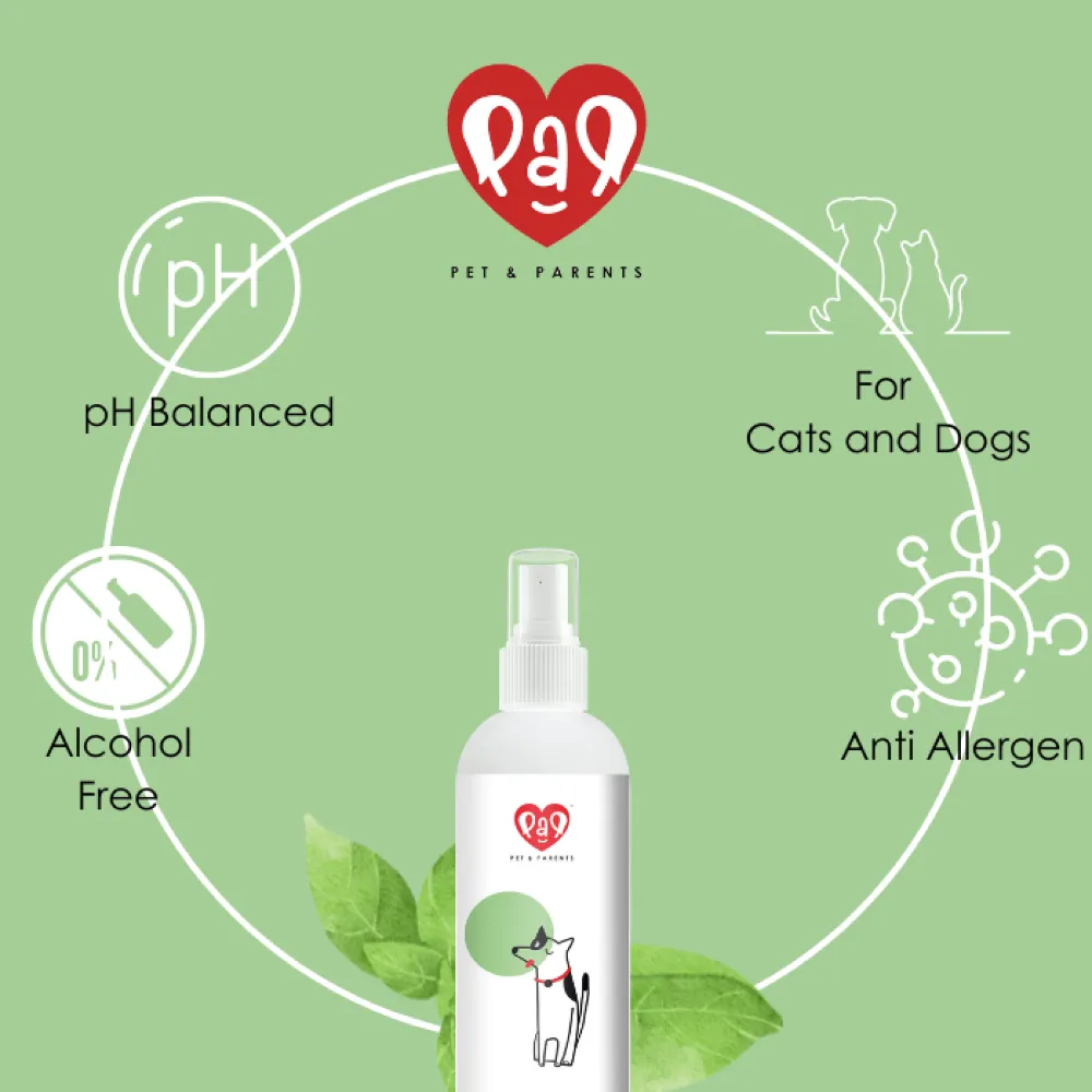 Pet And Parents Tick Repellent   Neem odour Spray for Dogs and Cats