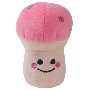 Plush Mushroom Squeaky Dog Toy