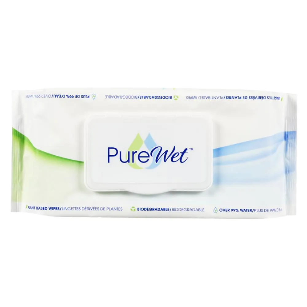 PUREWET Pet Wipes 60Ct