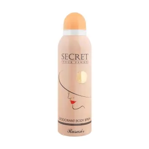 Rasasi 200ml Secret Pour Women Body Spray 200ml