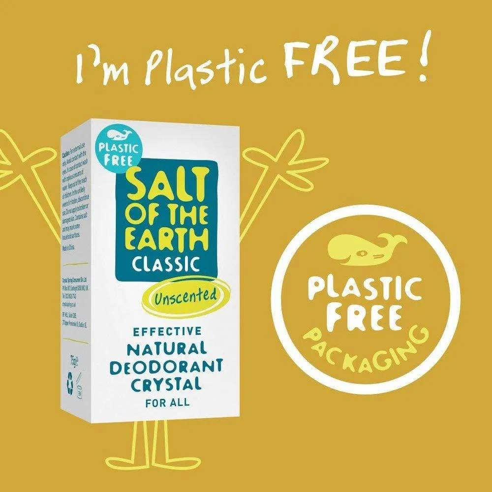 Salt of the Earth Natural Deodorant Crystal