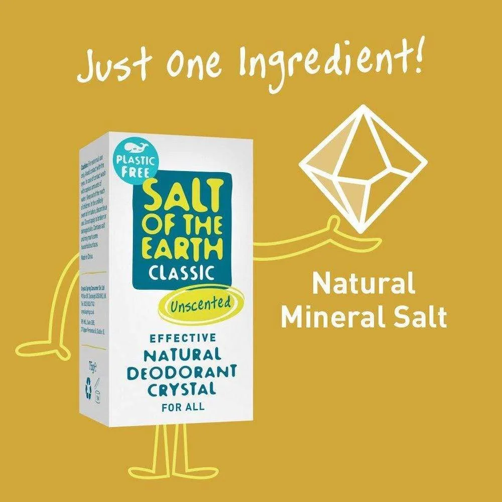 Salt of the Earth Natural Deodorant Crystal