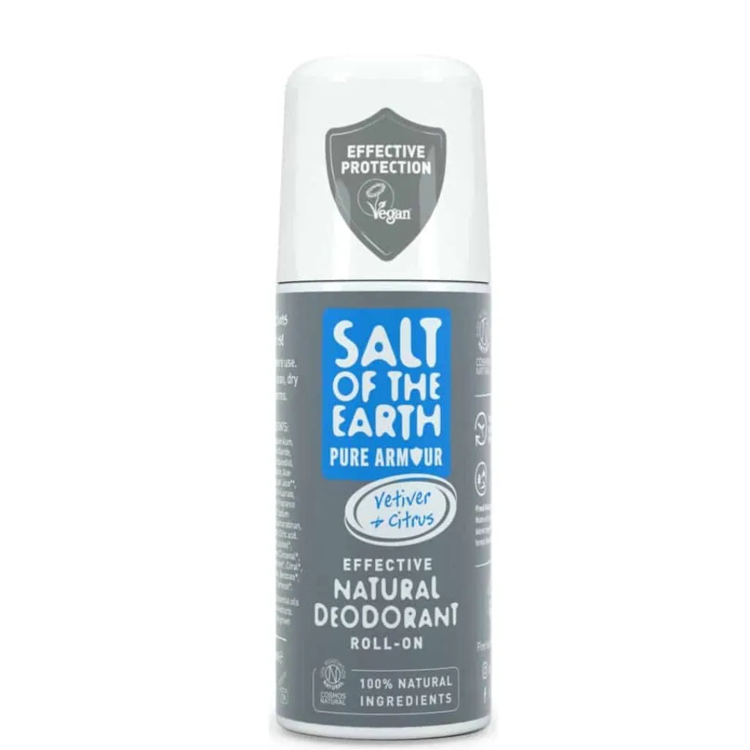 Salt of the Earth Vetiver & Citrus Roll-on Deodorant 75ml