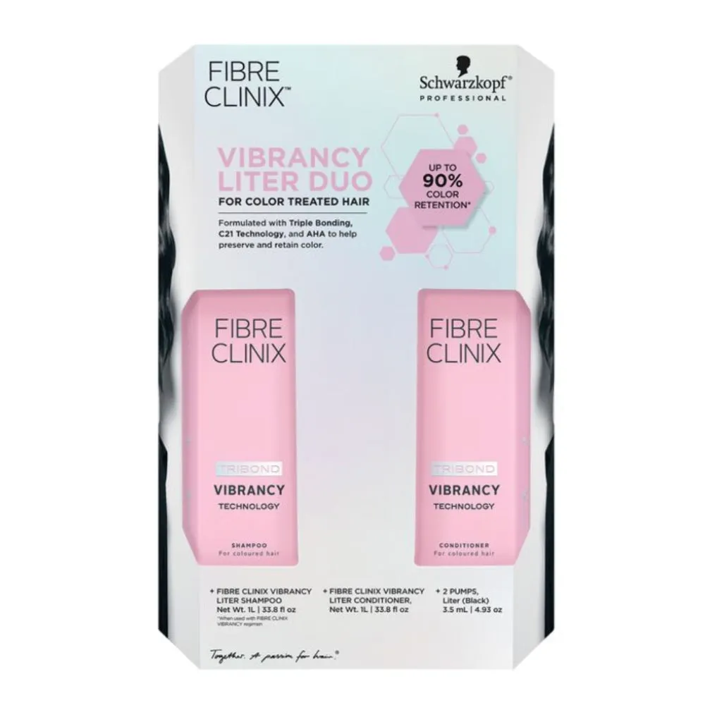 Schwarzkopf Professional  Fibre Clinix Vibrancy Liter Duo