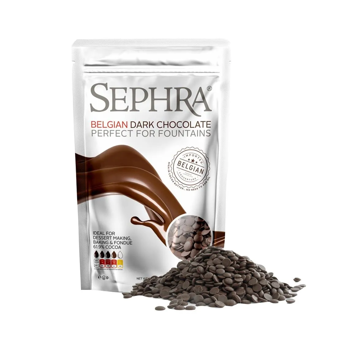 Sephra Luxury Belgian Dark Chocolate 907g - HU103