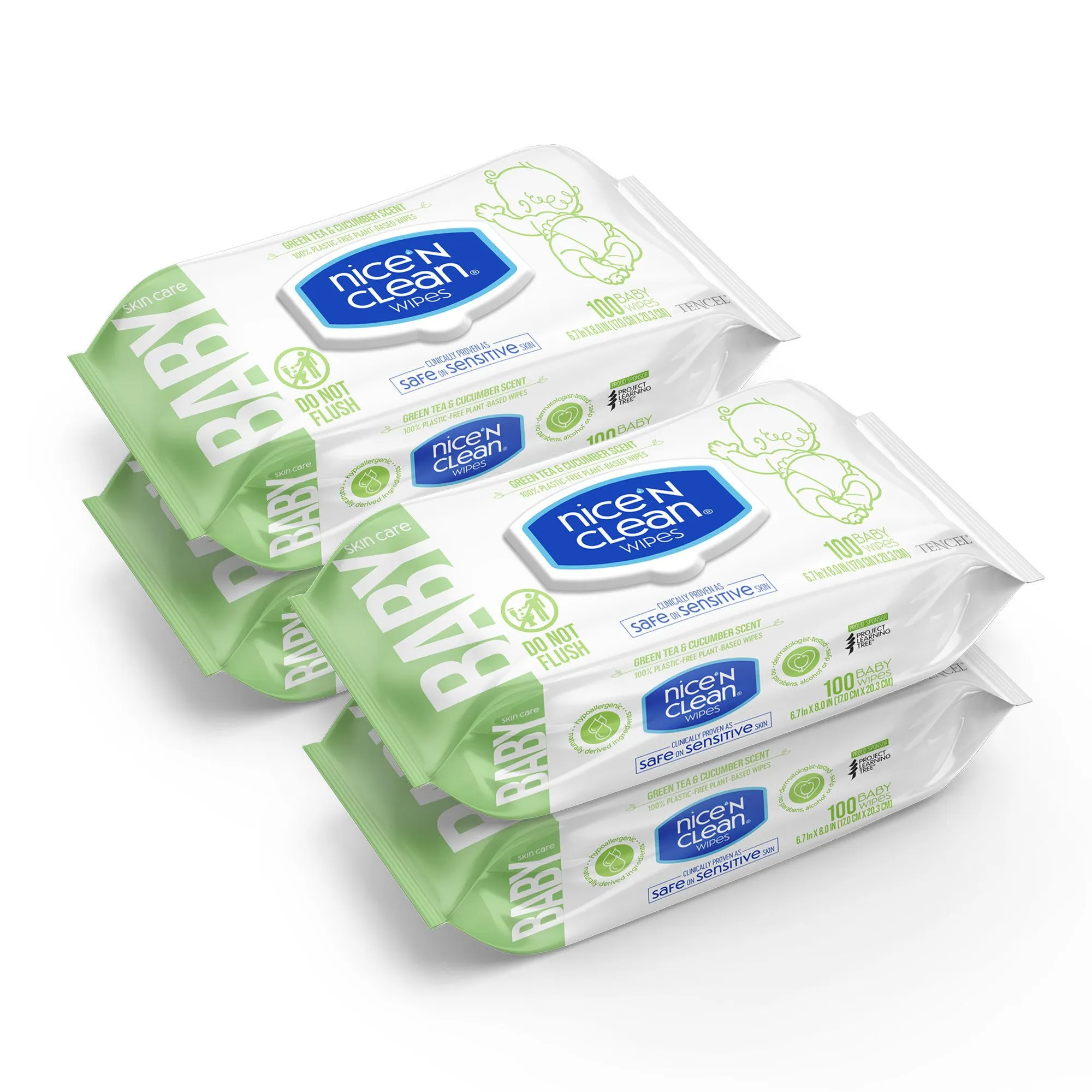 Skin Care Baby Wipes - Scented