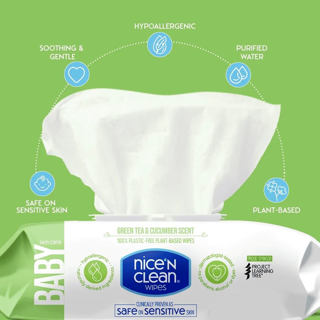 Skin Care Baby Wipes - Scented