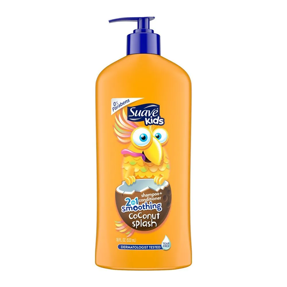 Suave Kids - 3 in 1 Smoothing Coconut Splash Shampoo   Conditioner 532 ml