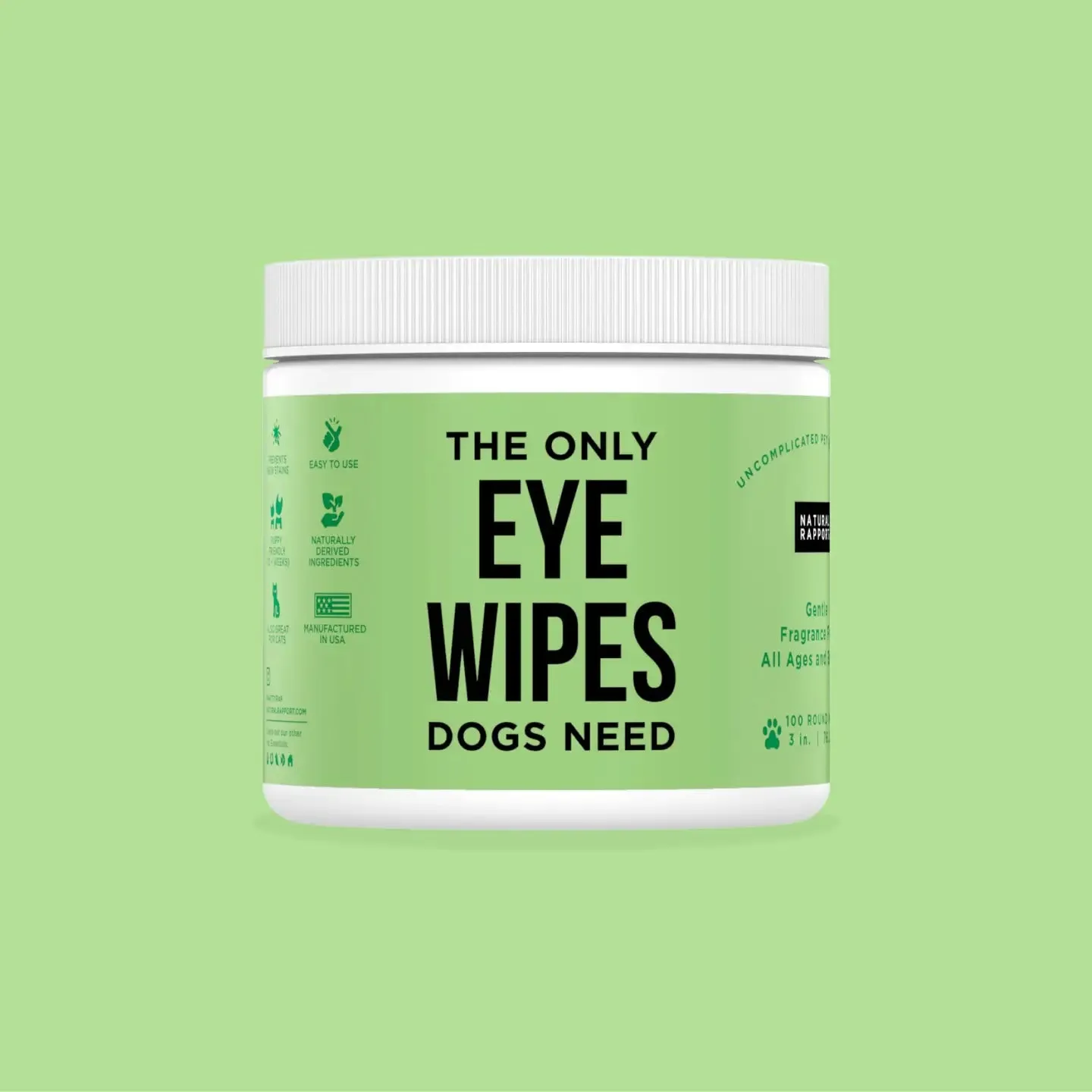 The Only Eye Wipes Dogs Need