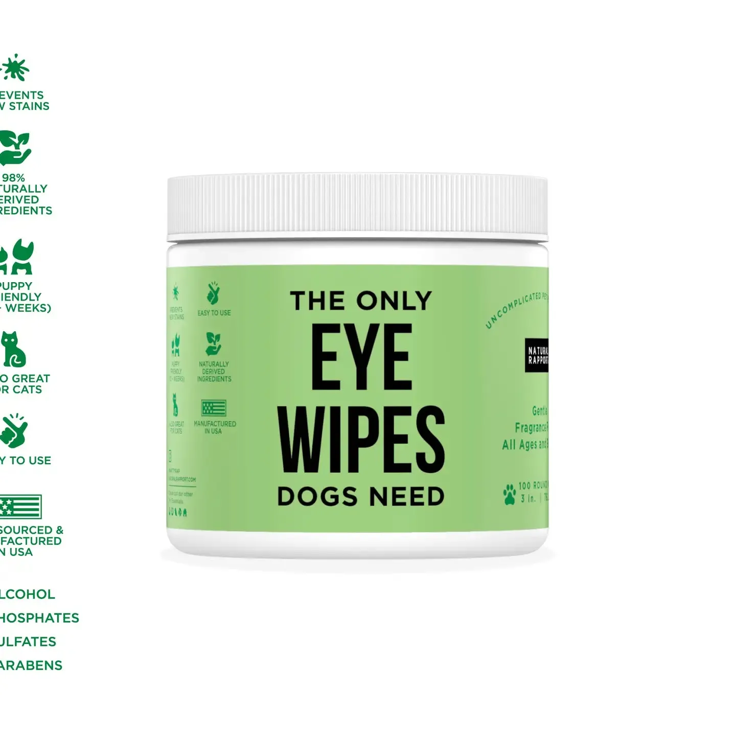 The Only Eye Wipes Dogs Need