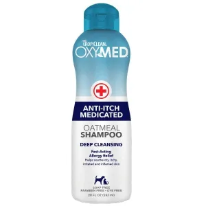 Tropiclean OxyMed Anti-Itch Medicated Oatmeal Shampoo