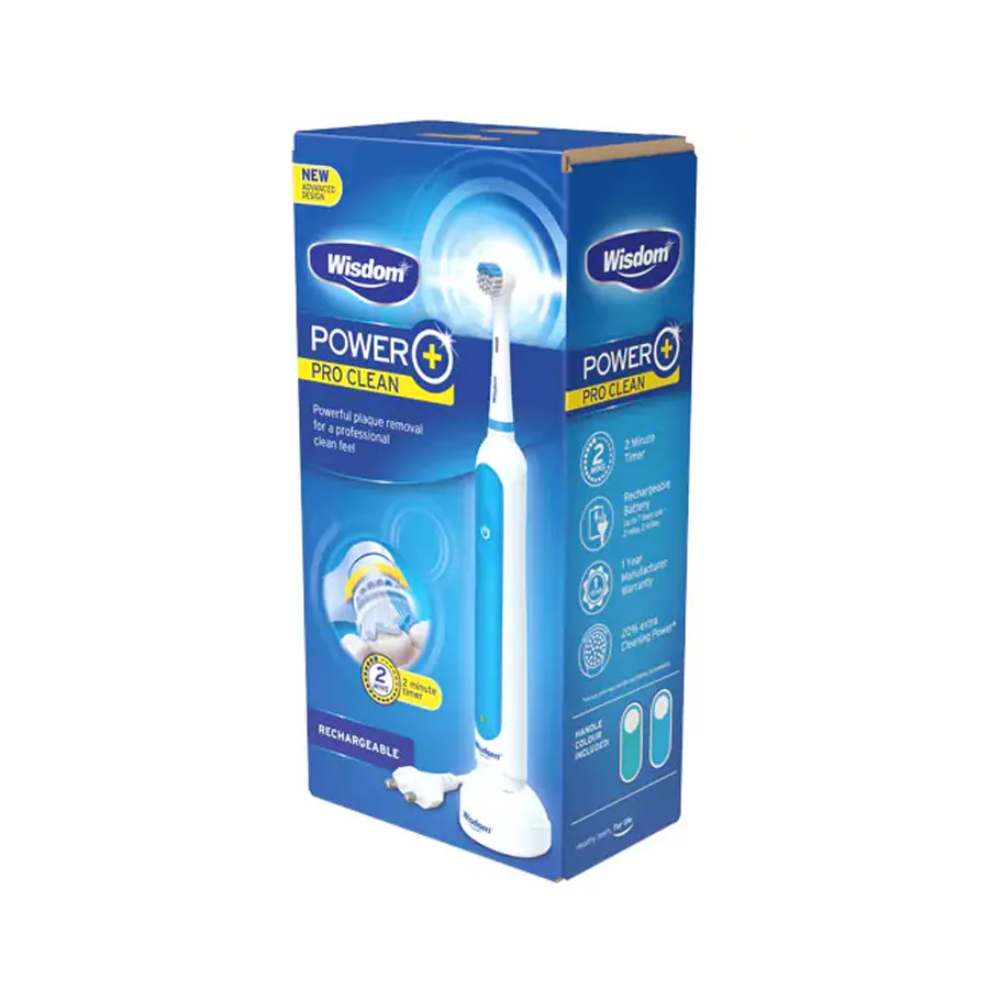 Wisdom Power Plus Rechargeable Toothbrush