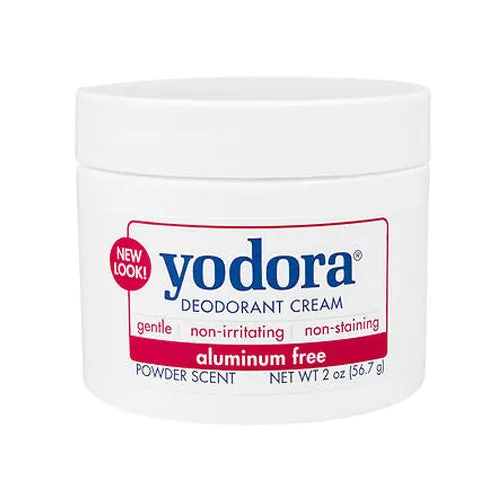 Yodora Deodorant Cream Jar 2 oz By Yodora